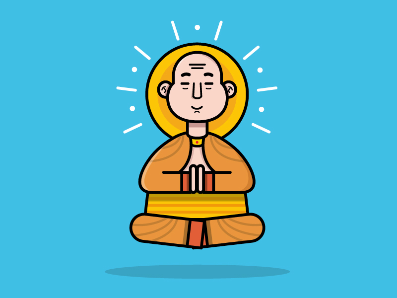 Buddha by Martin Moreno Amador on Dribbble