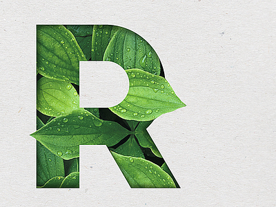 Ramas color dribbble illustration invites letters minimal photoshop type vector