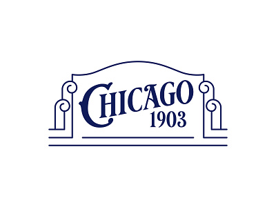 Chicago Cubs Uniform Badge