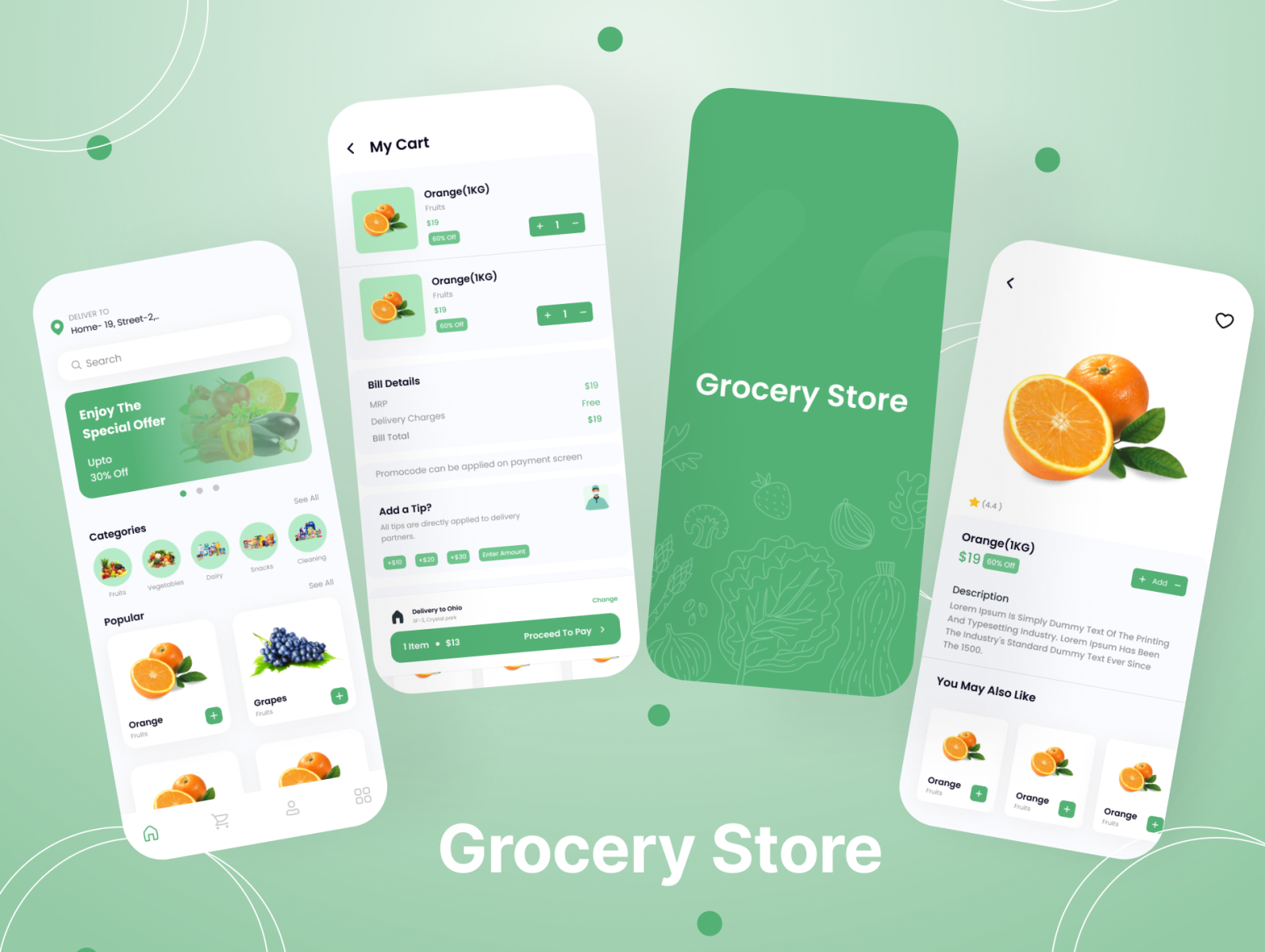 Grocery Application by iAppstack Solutions on Dribbble