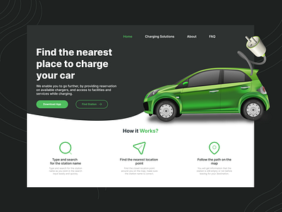 Ev charge web deisgn