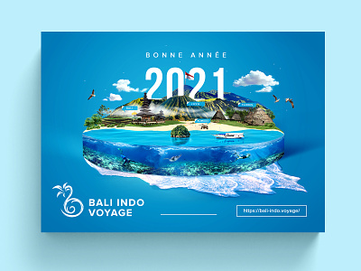 postcard 2021 design digital imaging indonesia postcardproject vacation