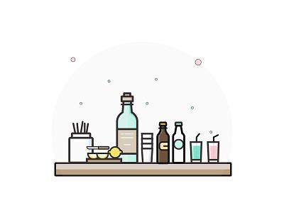 A weekday drink beer beverages drink icons lemon party soda