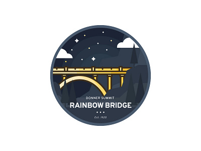 Rainbow Bridge 7daystocreate badge bridge donner