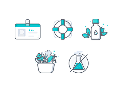 Essential Oil Icons