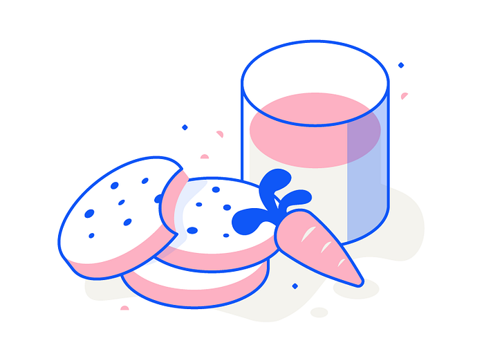 Cookies for Santa by Vy Tat on Dribbble