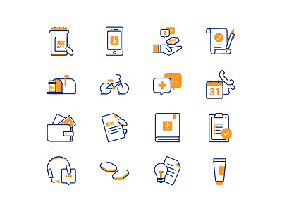 Prescription Icons appointment drugs health icon set icons illustration medical prescription