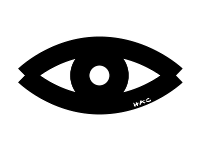 Eye Icon I icon logo logomark vector