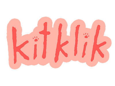 Gel Pen Logotype I - Kitklik: Kitten Clicker