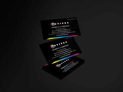 Tarjeta de presentación. branding design freelancer graphic design venezuela work