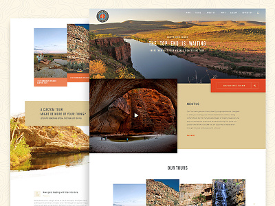 Responsive Site Design block earth flat modern organic ui ux web website