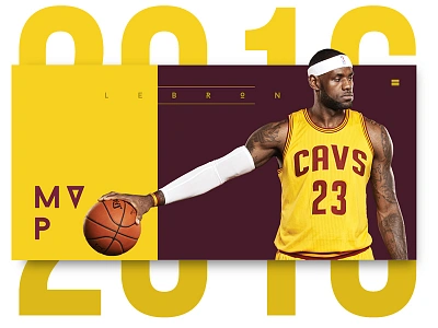 Lebron 2016 MVP 23 basketball cavaliers cleveland flat ios lebron logo ui ux web website