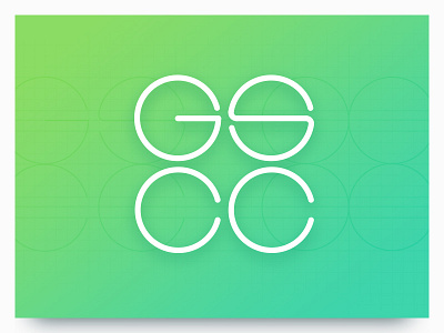 GSCC Branding branding clean gradient icon illustration logo minimal modern