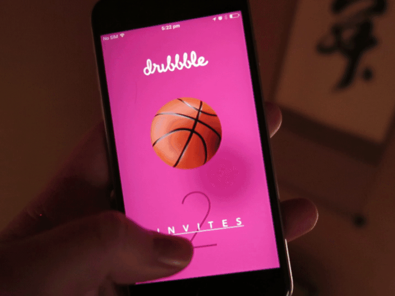 X2 Invites android app clean dribble invite icon invitation invite ios logo nike pink