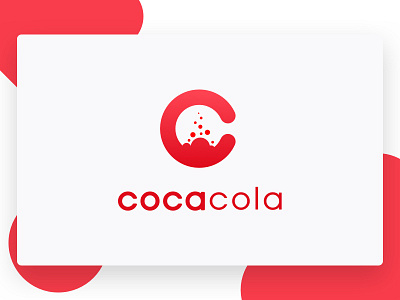 Coke 2018 Clean brand branding clean coca cola coka cola coke icon logo