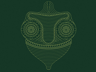 Chameleon WIP basic chameleon illustration shapes symmetrical symmetry