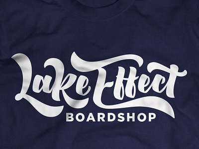 Lake Effect Logo - WIP drawing handlettering lettering ligature ligatures type