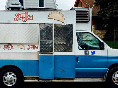 Stuffed Pierogi Truck - Logo Decals!