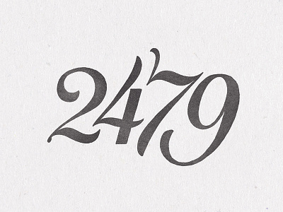 Custom Address - 2479 by Ray Mawst on Dribbble