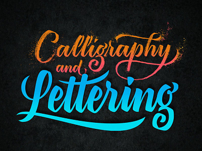 Calligraphy Lettering Dribbble