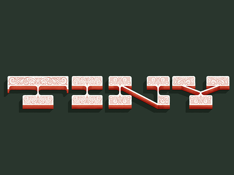 Tiny, Wide, Black, and Reverse Contrast detail contrast reverse contrast brackets typography type handlettering lettering