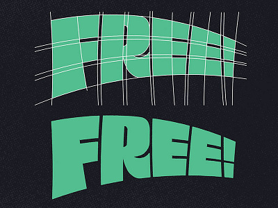 My Skillshare Classes Are Free! custom free grid handlettering lettering structure type typography