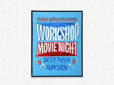 Workshop Movie Night Show Card