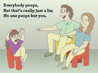 No One Poops everybody poops illustrations poop