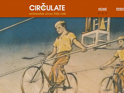 Circulate Website (Circus Group Bike Ride)