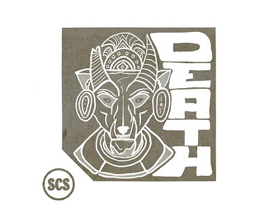 Death death design design757 digital illustration graphic design illustration inca inca death god incan