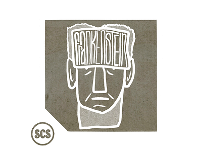 Frankenstein design design757 digital illustration frankenstein graphic design illustration