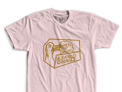 “Albatross Cookies” - Shirt albatross cookies bitmap branding design design757 digital illustration fun cookies graphic design identity design illustration just eat half minimal design nfk onecolor photoshop screenprint shirt space cookies thicklines zorathian