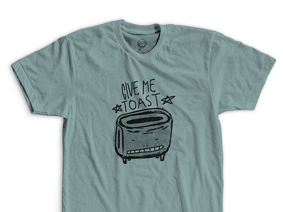 "Toast Guy" - Shirt design design757 digital illustration graphic design hand lettering illustration nfk screenprint shirt toaster zorathian