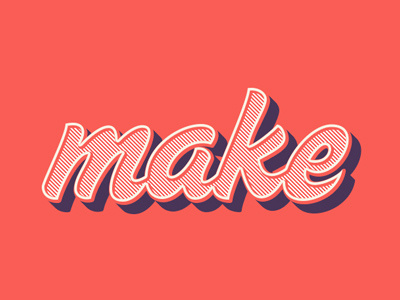 make lettering type typography