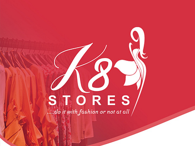 K8 Stores Brand Logo Design