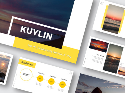 Kuylin Travel Catalogue Presentation branding design graphic design logo