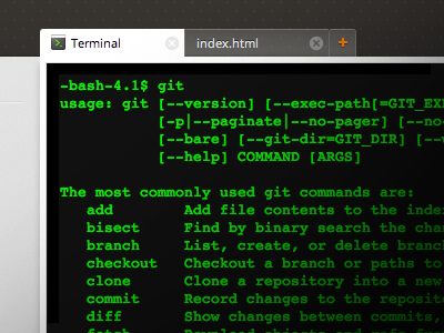 Terminal git koding shell terminal