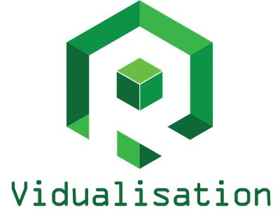 R vidualisation design graphic design logo vector