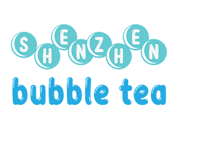 Shenzhen Bubble Tea design graphic design logo vector