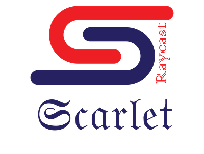 Scarlet Raycast design graphic design logo vector
