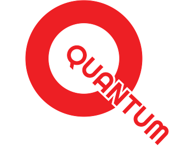 Quantum design graphic design logo vector