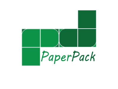 PaperPack design graphic design logo vector