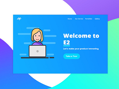E2 Website Header