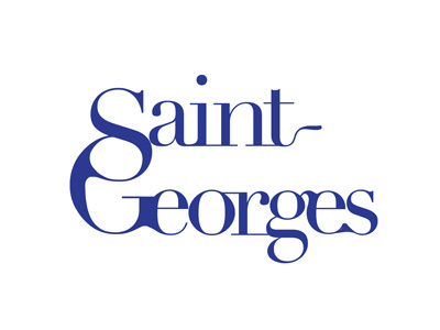 Logo for Saint-Georges festival branding logo visual identity