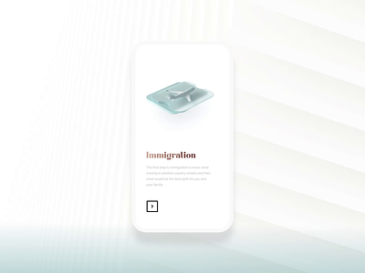 Exilex Services icon Part I 3d airplane c4d corporate glass icon immigration legal onboarding splash screen student ui ux visa web