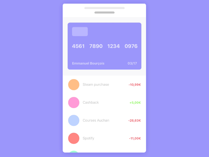 Banking App Concept