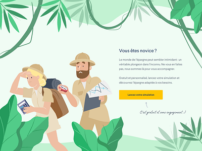 🌴Are you lost? illustration ui