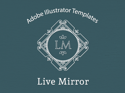 Live Mirror Illustrator Templates adobe effect illustrator mirror plugin reflection script template