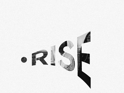 Identity for Rise a street wear Brand branding clothing brand design graphic design logo merchandise street style streetwear typography visual design