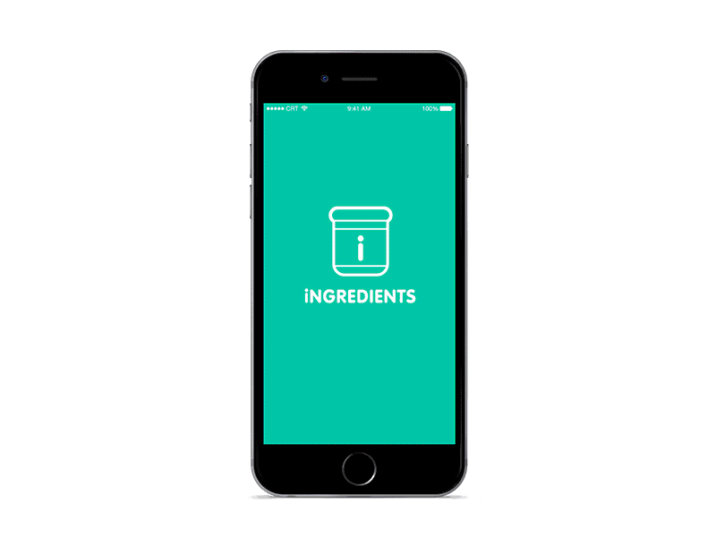 iNGREDIENTS App app design icon logo ui ux